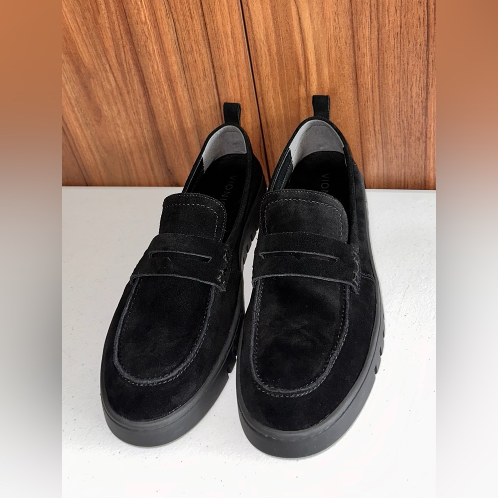 Vionic Uptown Loafer - black suede Size 11 - Picture 8 of 15